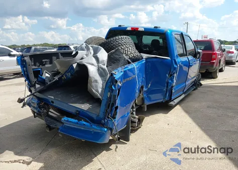 2021 Ford F-150 Xlt z USA, uszkodzony, nr VIN 1FTEX1CP4MFB55492